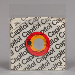 45 Record OUTER Sleeve with Resealb